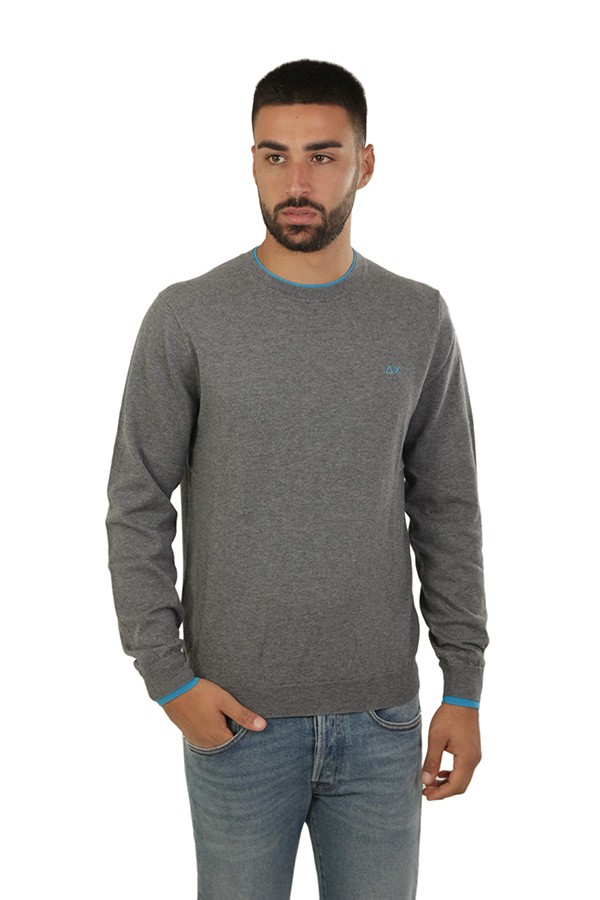 Maglia SUN68 Grigio Scuro